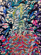 Load image into Gallery viewer, Sister Piece One - 18x24 Gouache on paper (Rhiannon Morgan, 2025)