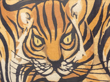 Load image into Gallery viewer, DuPont Tiger Watercolor (antique with provenance) 12" x 9"