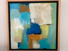Load image into Gallery viewer, Blue Water Found during the Drought - Amy Leigh Carstensen oil painting 21"x21"