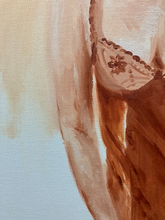 Load image into Gallery viewer, Self portrait in fleshtones (New York days) - Gypsy Sun Gallery Original