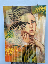 Load image into Gallery viewer, Goddess of Garden & Bees - Anne Pentland Original 28"x39" (2017)