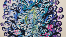 Load image into Gallery viewer, Sister Piece One - 18x24 Gouache on paper (Rhiannon Morgan, 2025)
