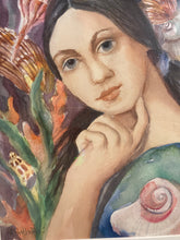 Load image into Gallery viewer, Anne Pentland - Nimbash Portrait 2025 w/Shells the symbols in Asturias, Spain
