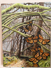 Load image into Gallery viewer, Anne Pentland - butterfly study 12" x 14-1/2"
