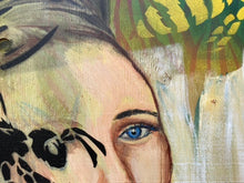 Load image into Gallery viewer, Goddess of Garden &amp; Bees - Anne Pentland Original 28&quot;x39&quot; (2017)
